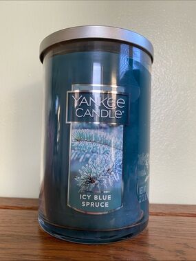 Yankee Candle Icy Blue Spruce Jar Candle 22 oz Double Wick